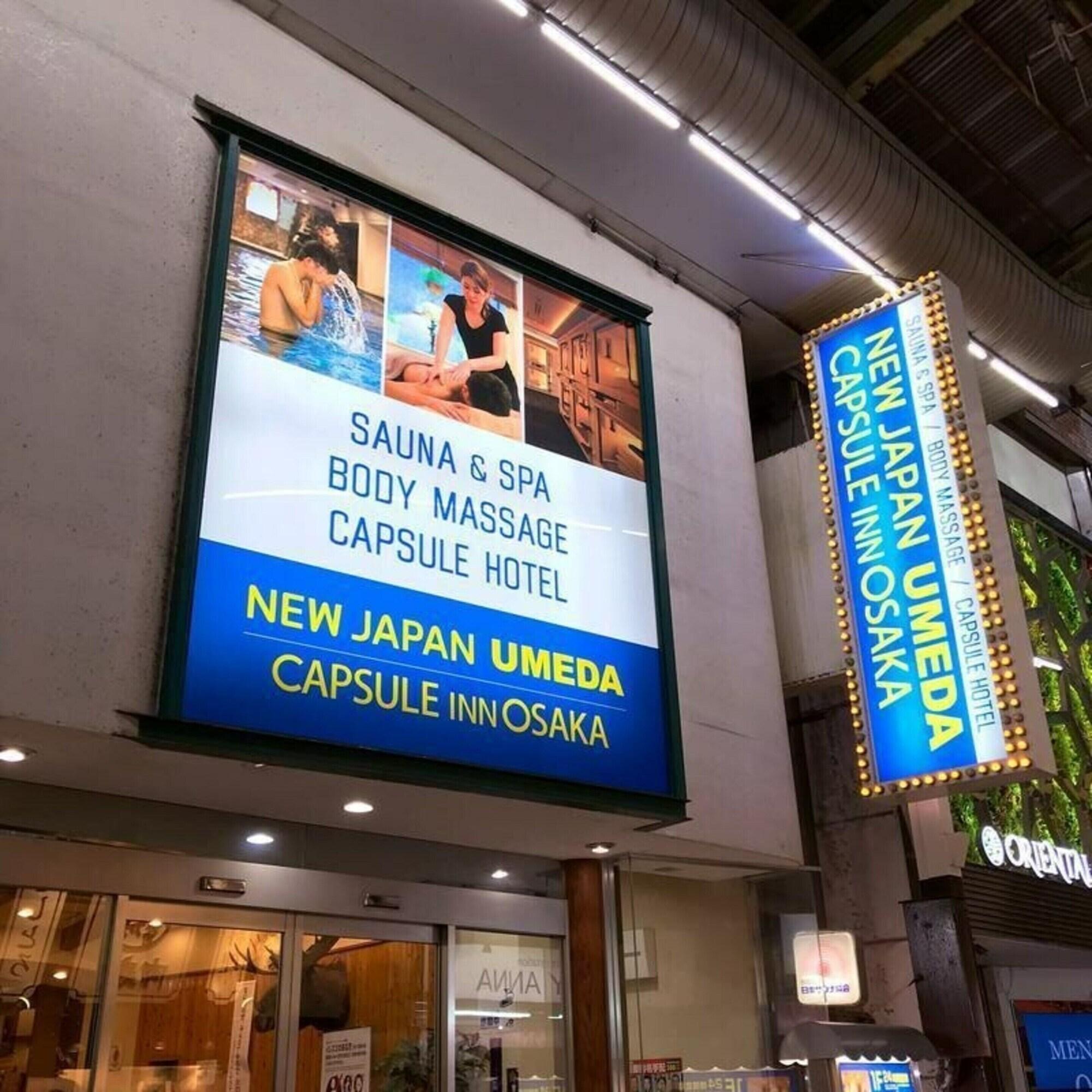 Capsule Inn Osaka - Caters To Men מראה חיצוני תמונה